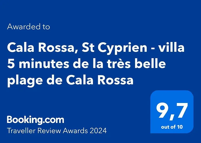 Cala Rossa, Lecci - Villa 5 Minutes De La Tres Belle Plage De Cala Rossa